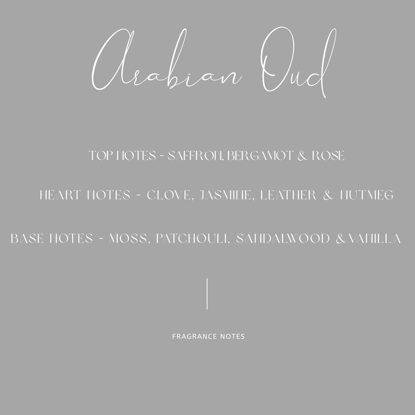 Arabian Oud Candle