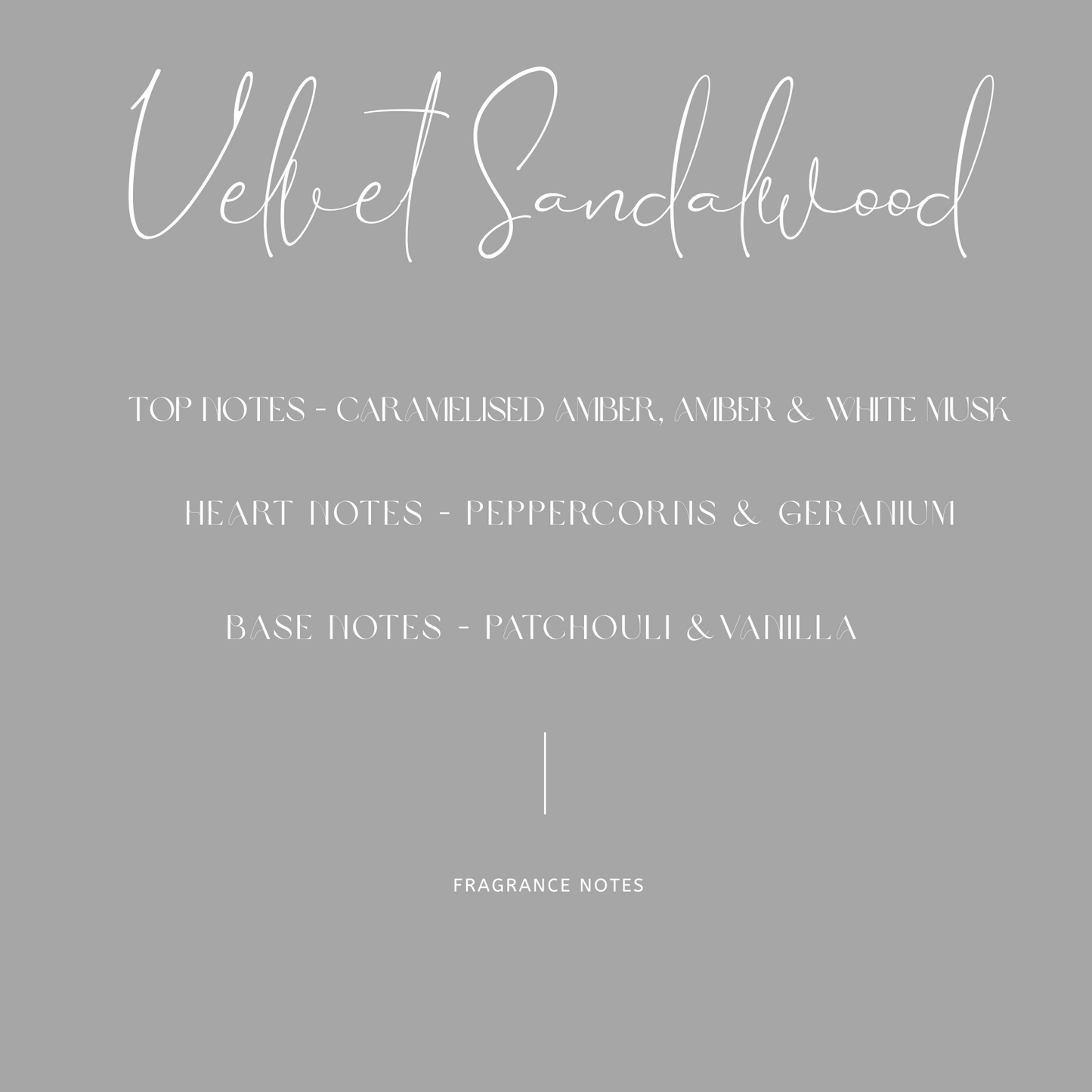 Velvet Sandalwood Candle