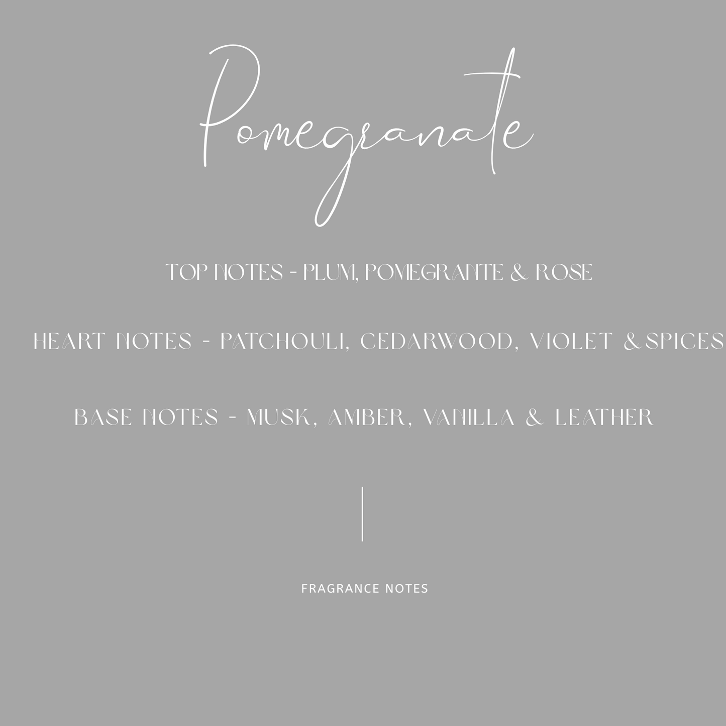 Pomegranate Candle